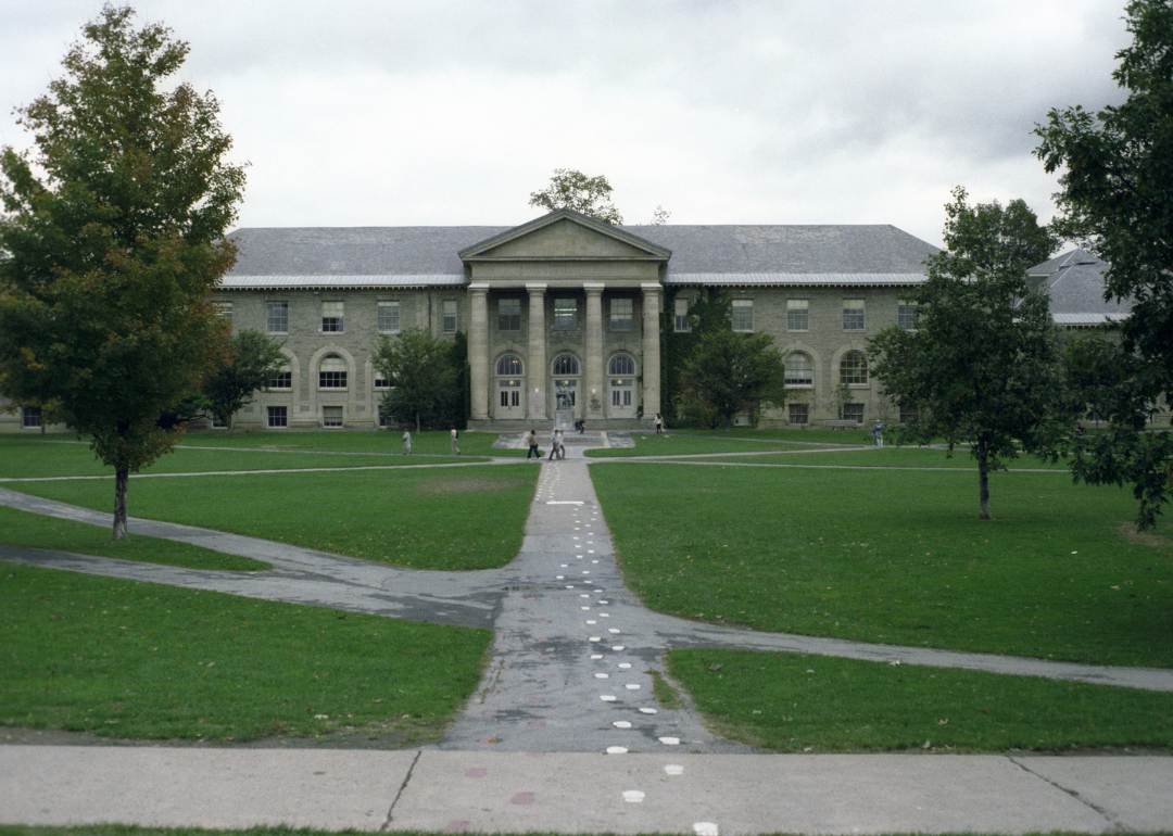 Cornell University in October 1981.