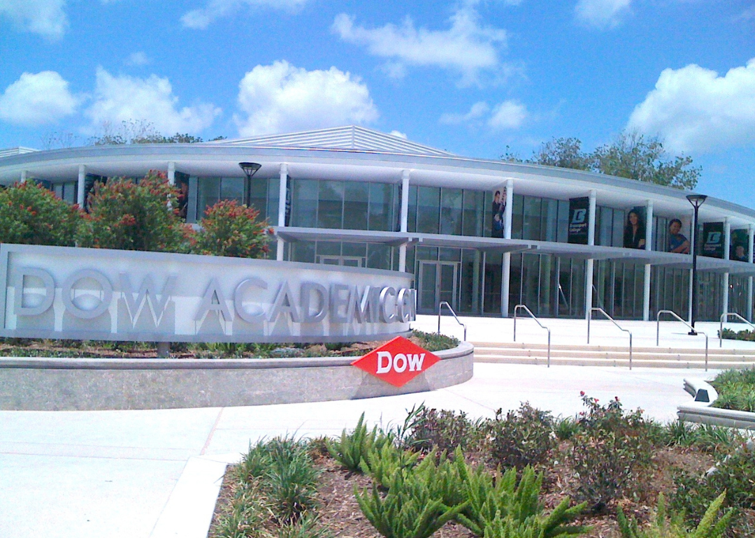 The Dow Academic Center on the campus of Brazosport College.