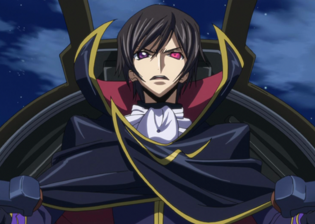 A still frame Code Geass