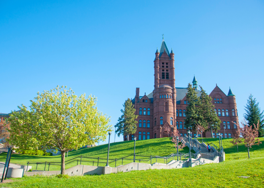 John Crouse Memorial College, home to Syracuse University's College of Visual and Performing Arts.
