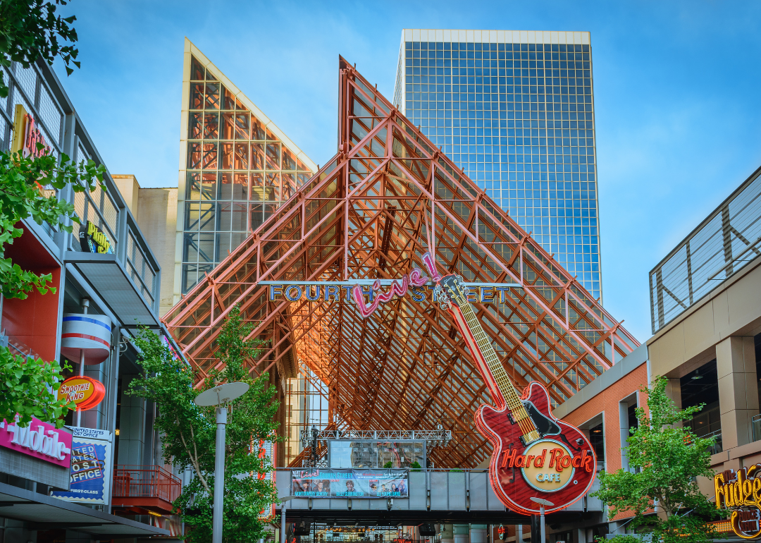 Fourth Street Live, an entertainment and retail complex located in Louisville.