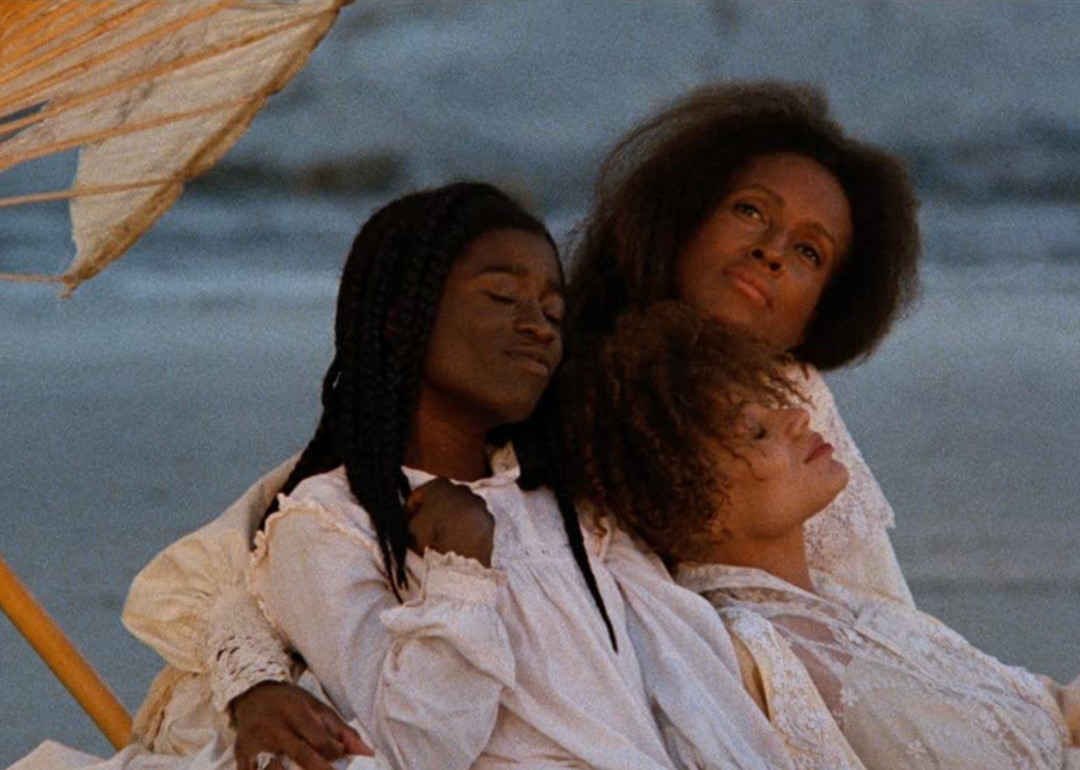 Trula Hoosier, Barbarao, and Alva Rogers in 'Daughters of the Dust'.