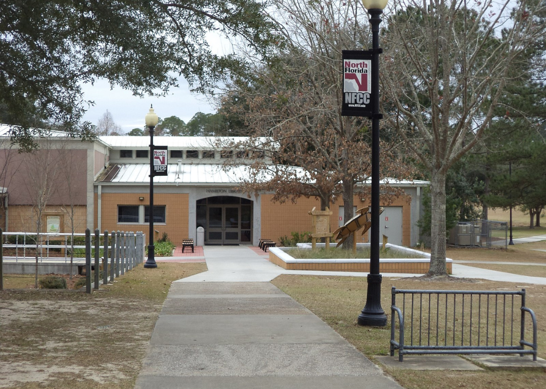 Hamilton Library at North Florida Community College.