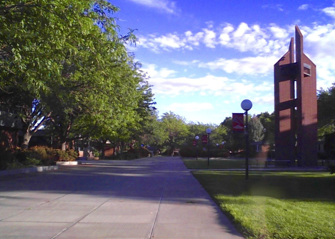 Northwest Cllege - Wyoming as seen during summer.