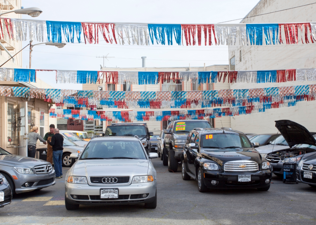 Used car lot