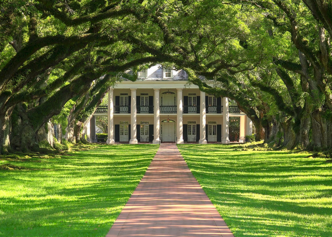 Oak Alley Plantation.