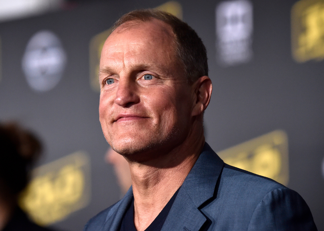 Woody Harrelson attends a film premiere.