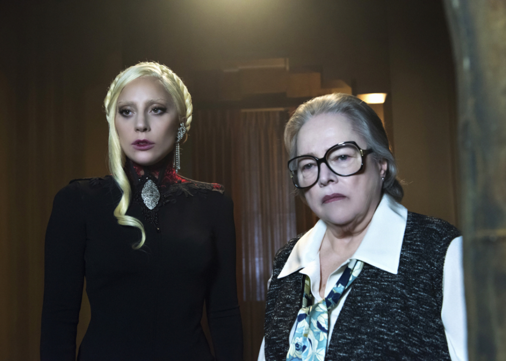 Kathy Bates and Lady Gaga.