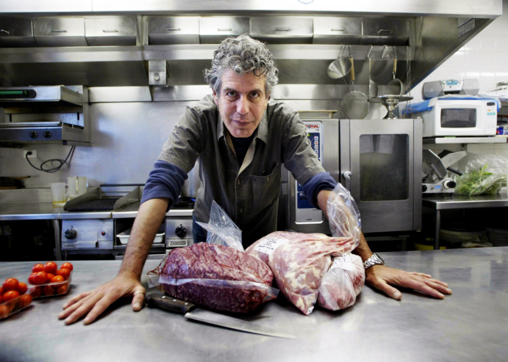 Anthony Bourdain.