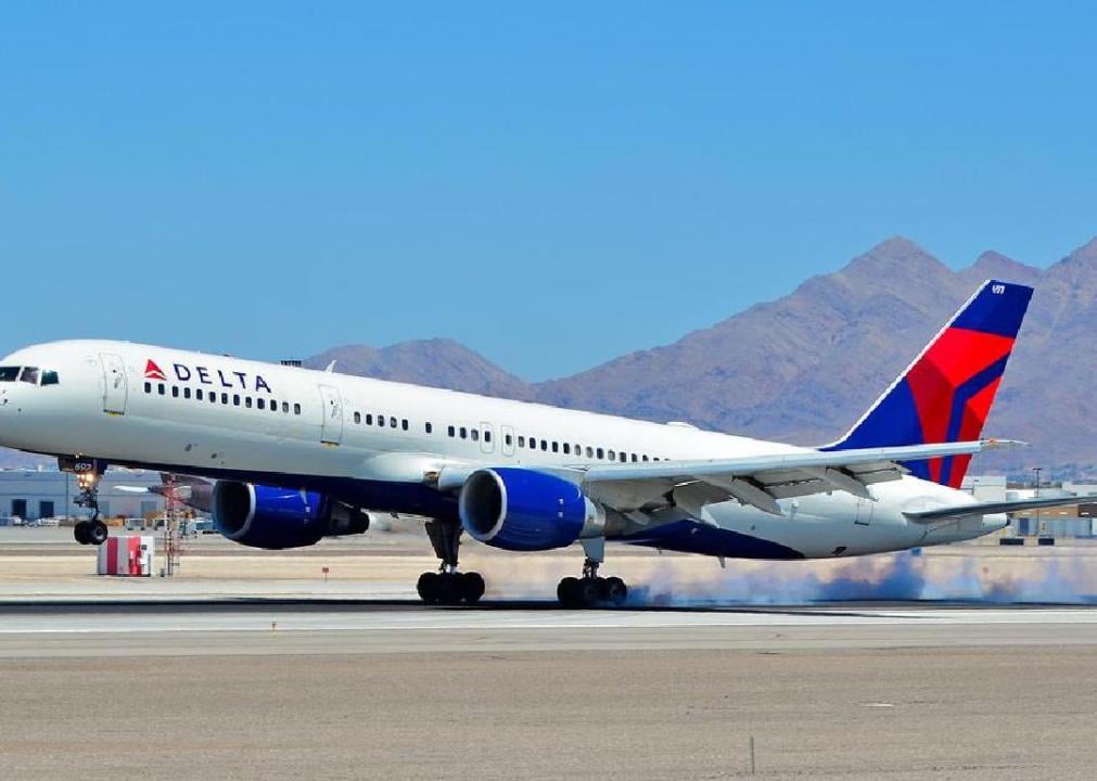 Delta Air Lines plane.