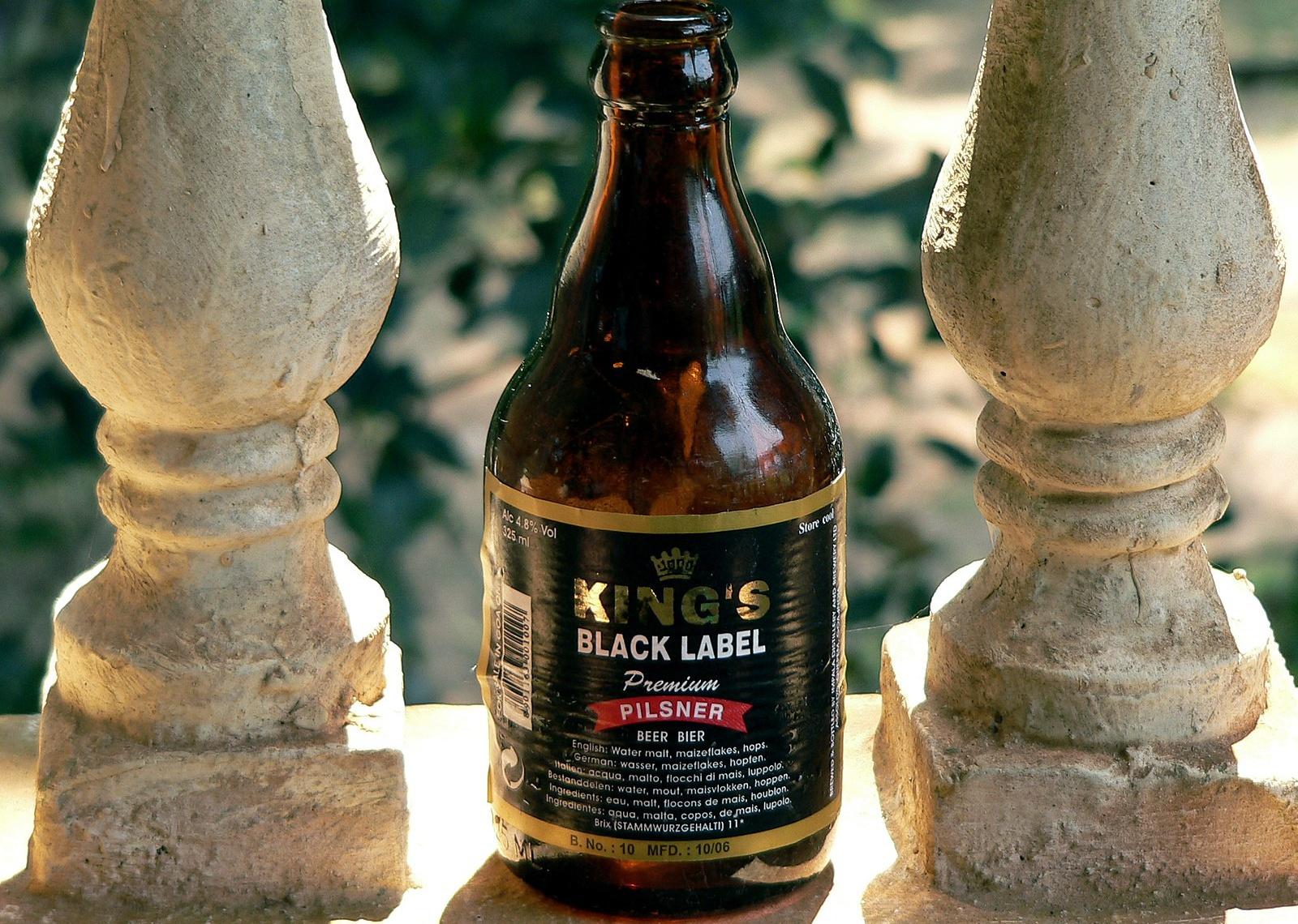 King's Black Label Beer