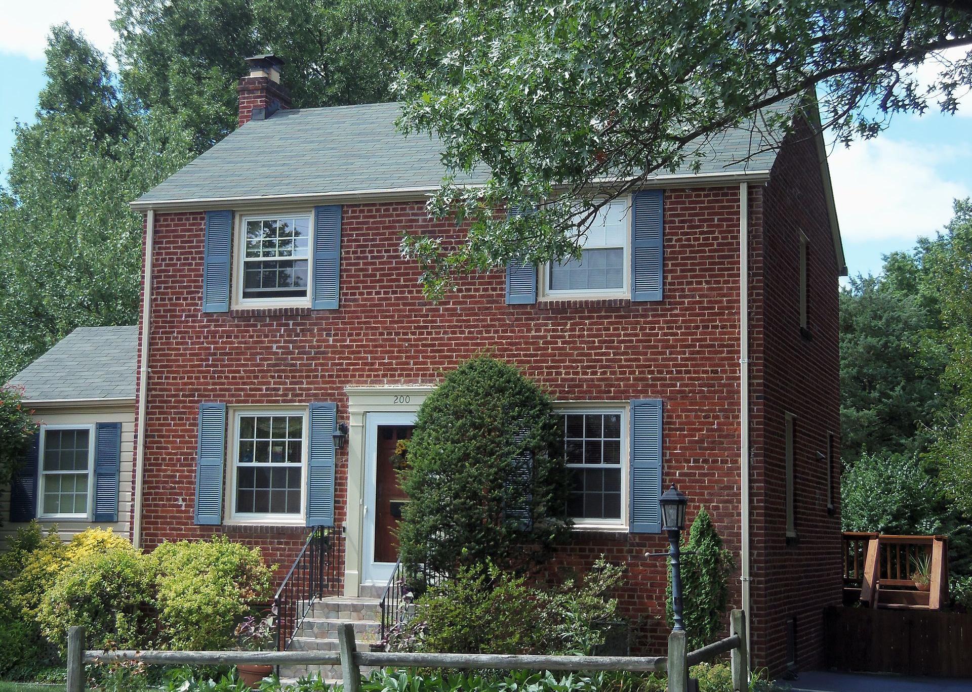 A house in the Arlington Forest Historic District