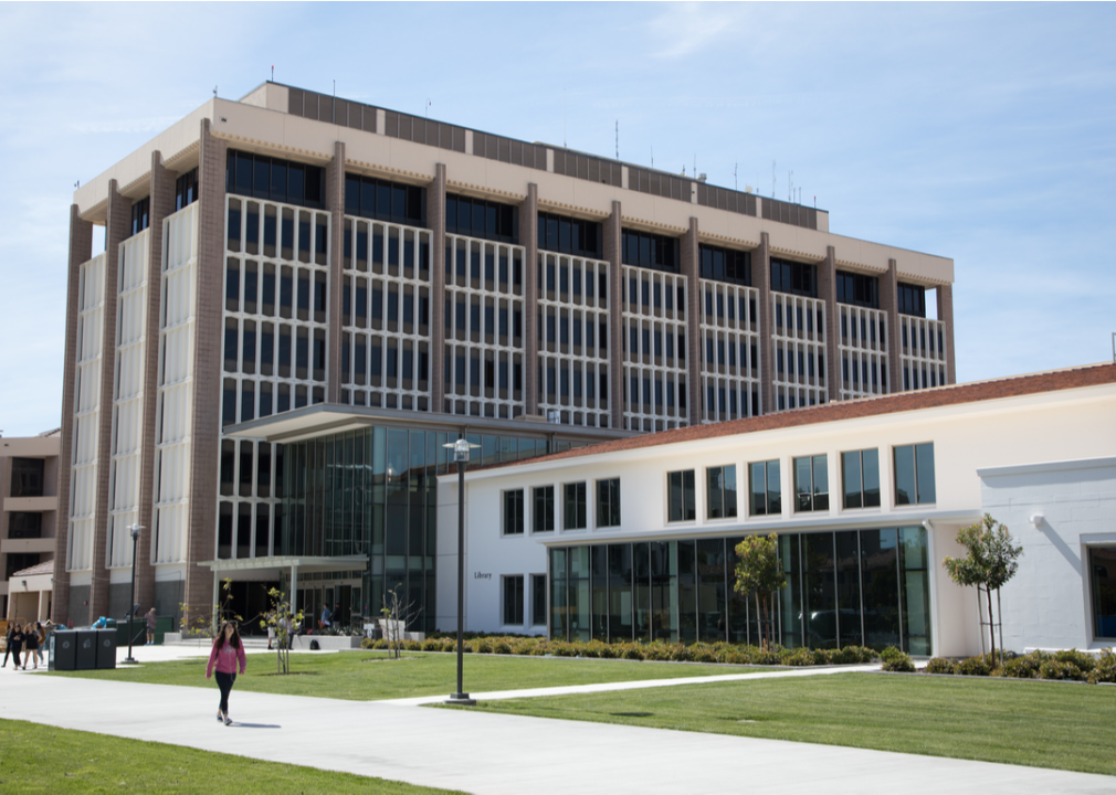 Exterior view of the University of California, Santa Barbara.