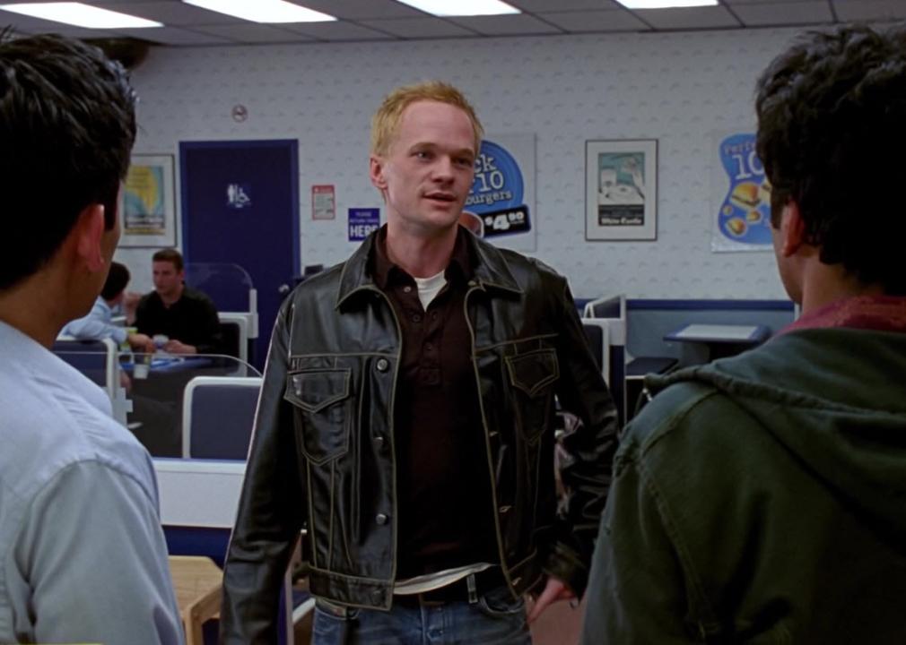 Neil Patrick Harris and Kal Penn in a scene from "Harold & Kumar Go to White Castle"