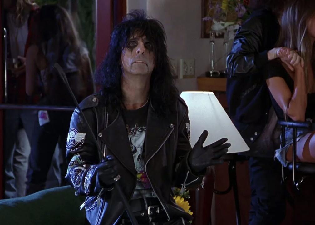 Alice Cooper in a scene from "Wayne's World"