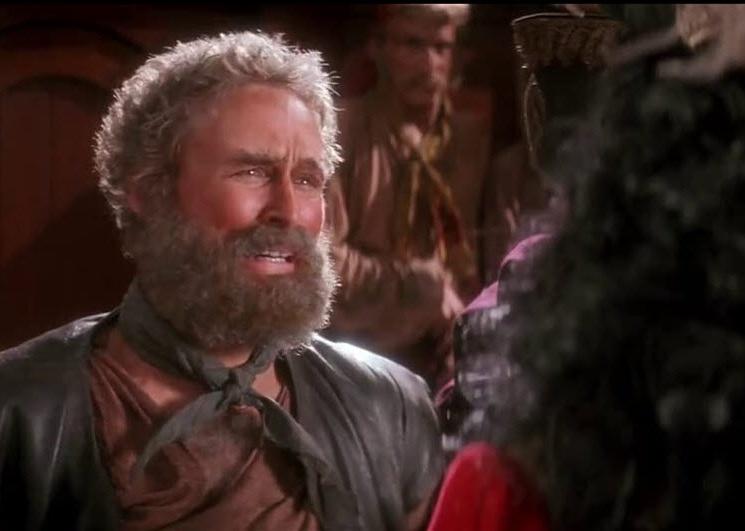 Dustin Hoffman and Glenn Close in a scene from "Hook"