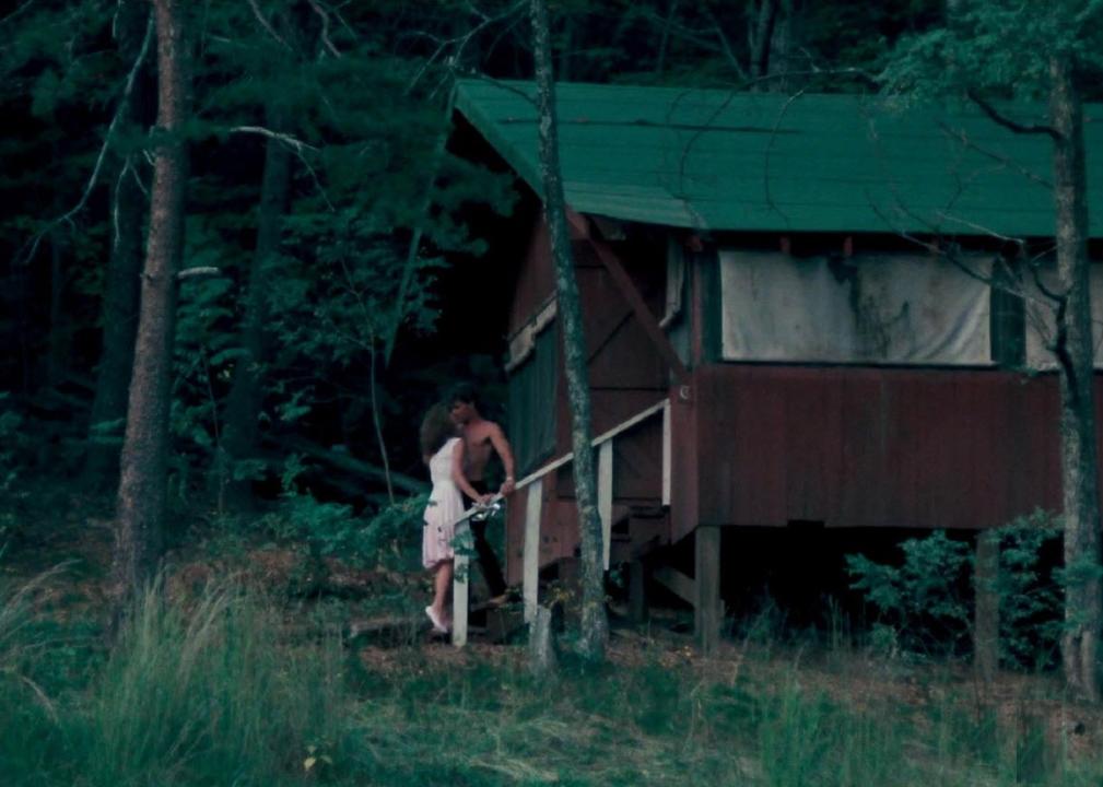 Jennifer Grey and Patrick Swayze in a scene from "Dirty Dancing"