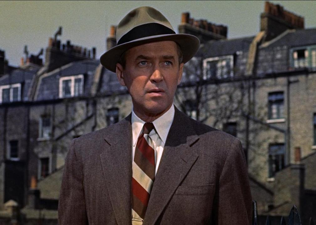 James Stewart in a scene from "The Man Who Knew Too Much"