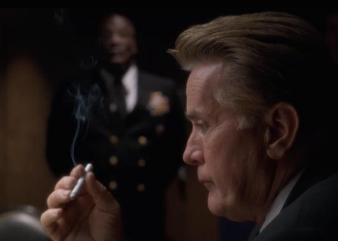 Martin Sheen in a episode of The West Wing.