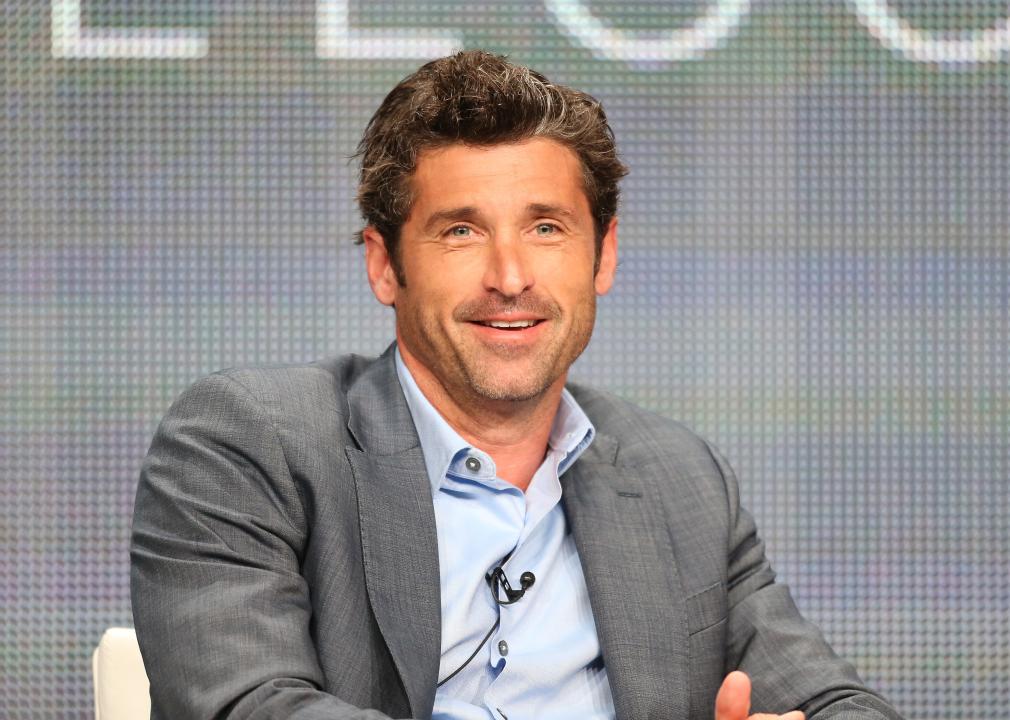Patrick Dempsey speaks at an event.