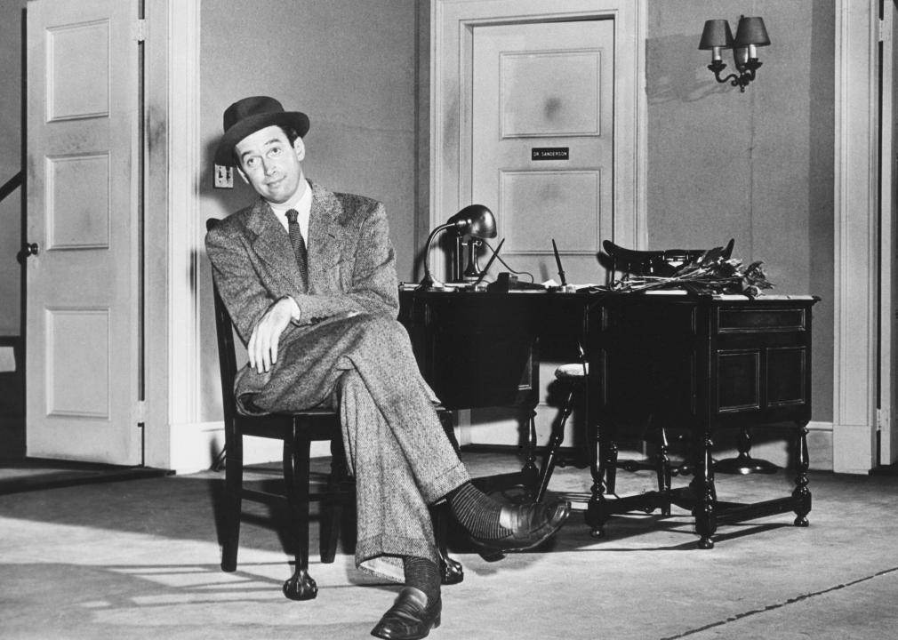 James Stewart in the 1950 film Harvey.