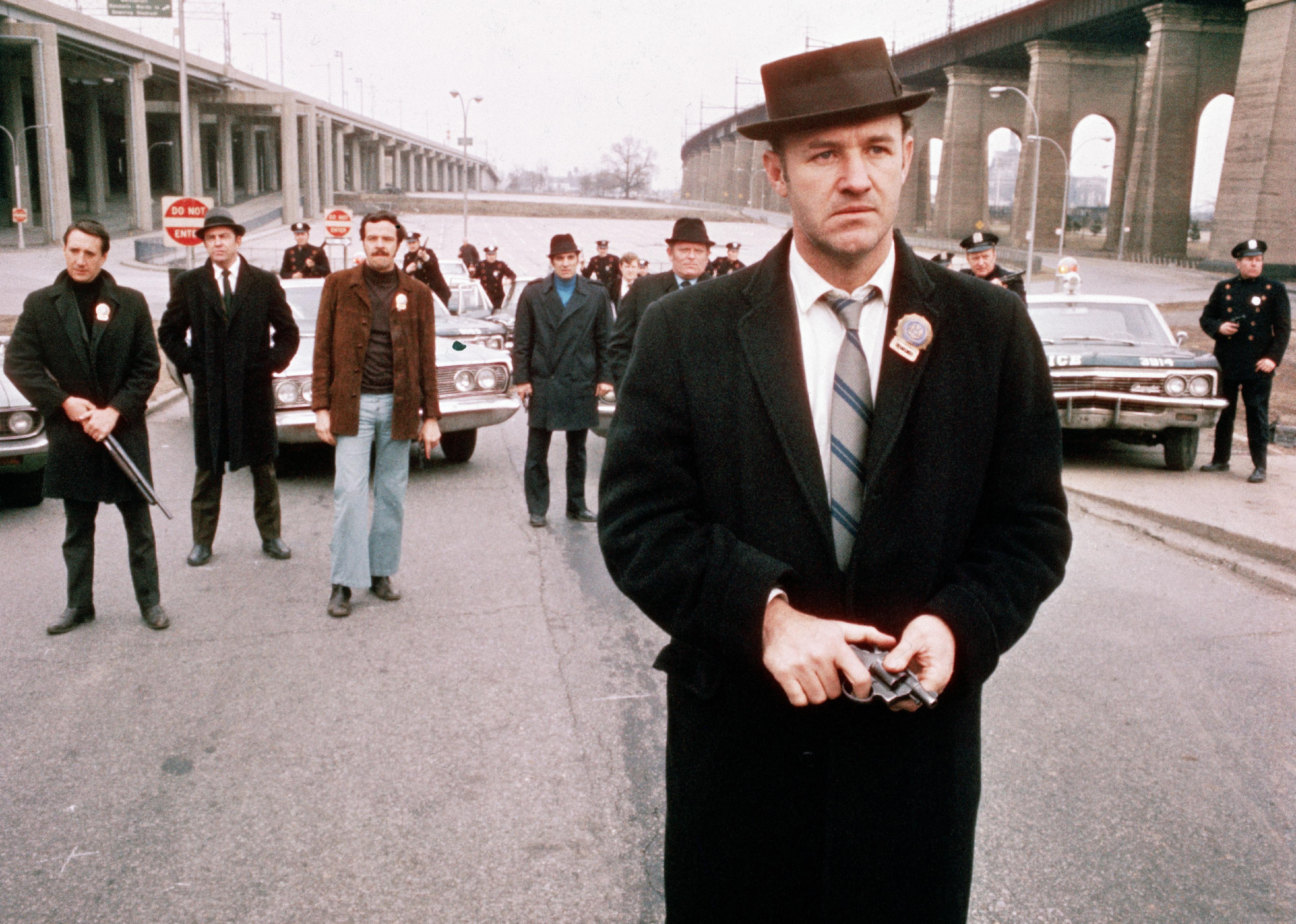 Gene Hackman in a scene from ‘The French Connection.'