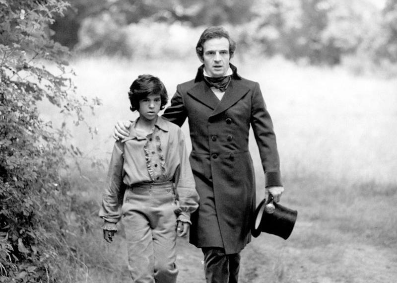 Actors François Truffaut and Jean-Pierre Cargol in a scene from ‘The Wild Child.'