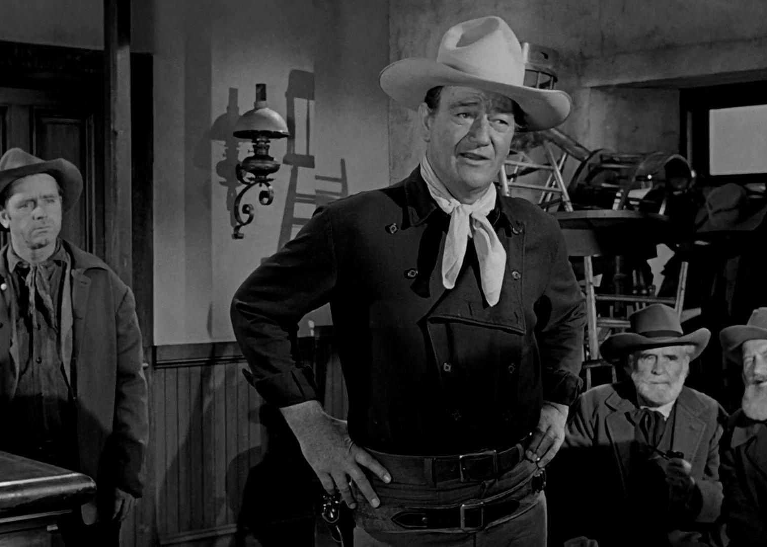 Actors in a scene from ‘The Man Who Shot Liberty Valance’