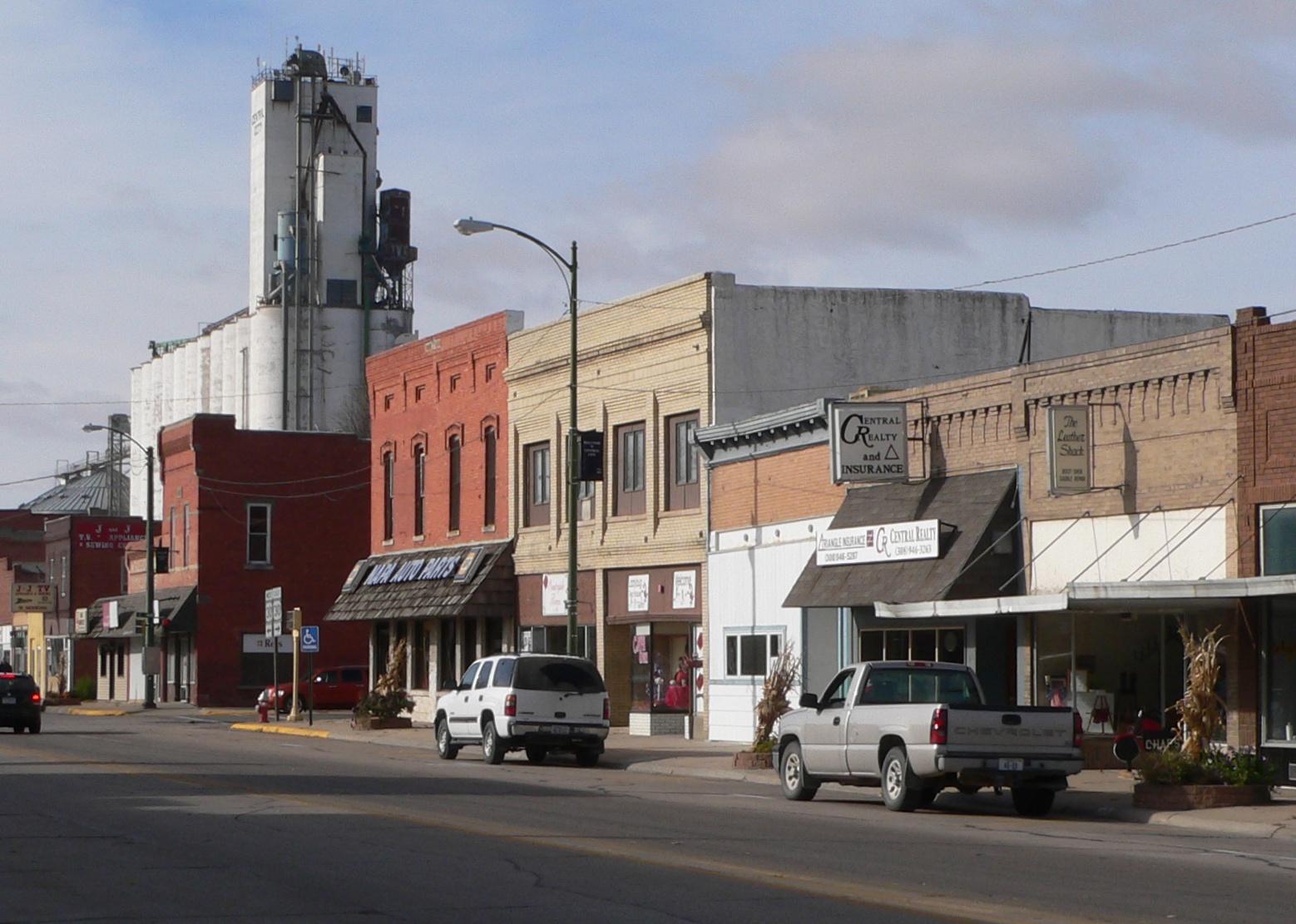 Downtown Central City street.