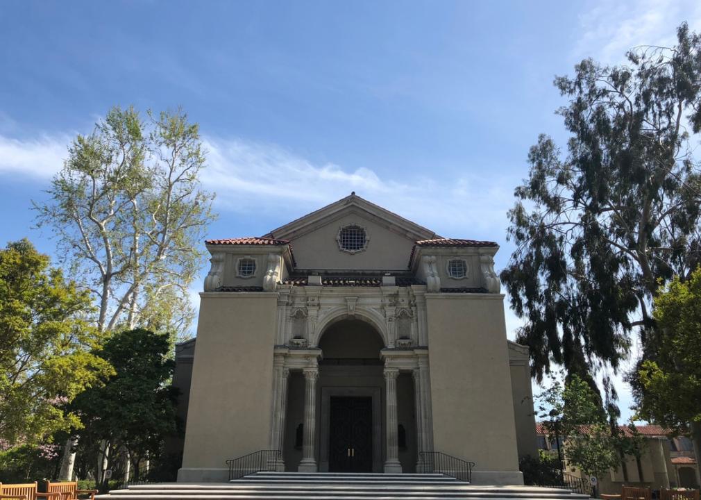 Mabel Shaw Bridges Hall of Music at Pomona College.