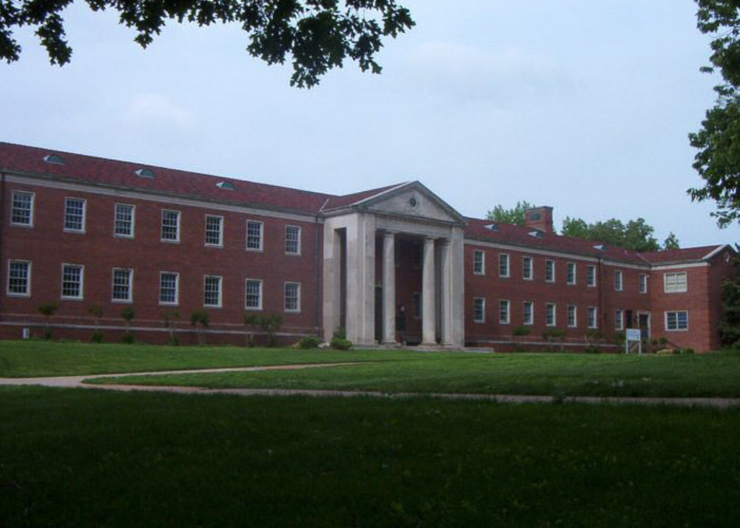 A brick building at University of Tennessee.