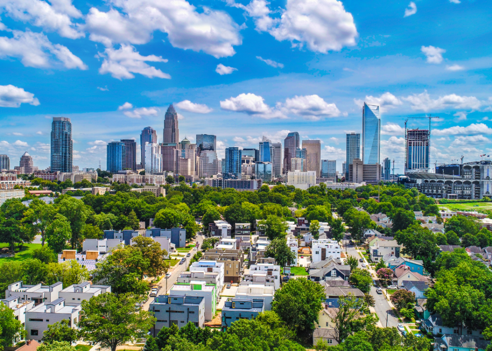 Downtown Charlotte, North Carolina.