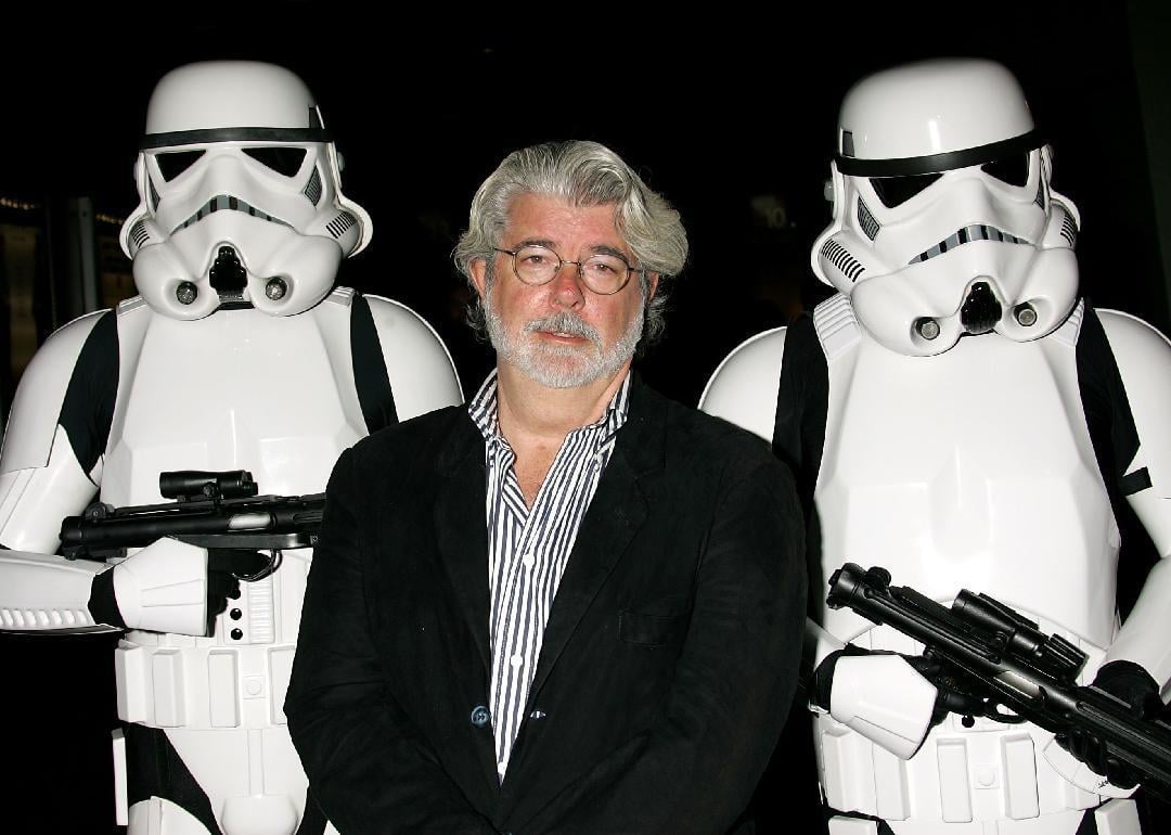 George Lucas attends event.