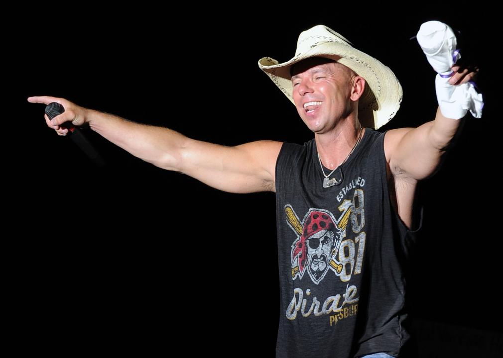 Kenny Chesney performs at Bayou Country Superfest.