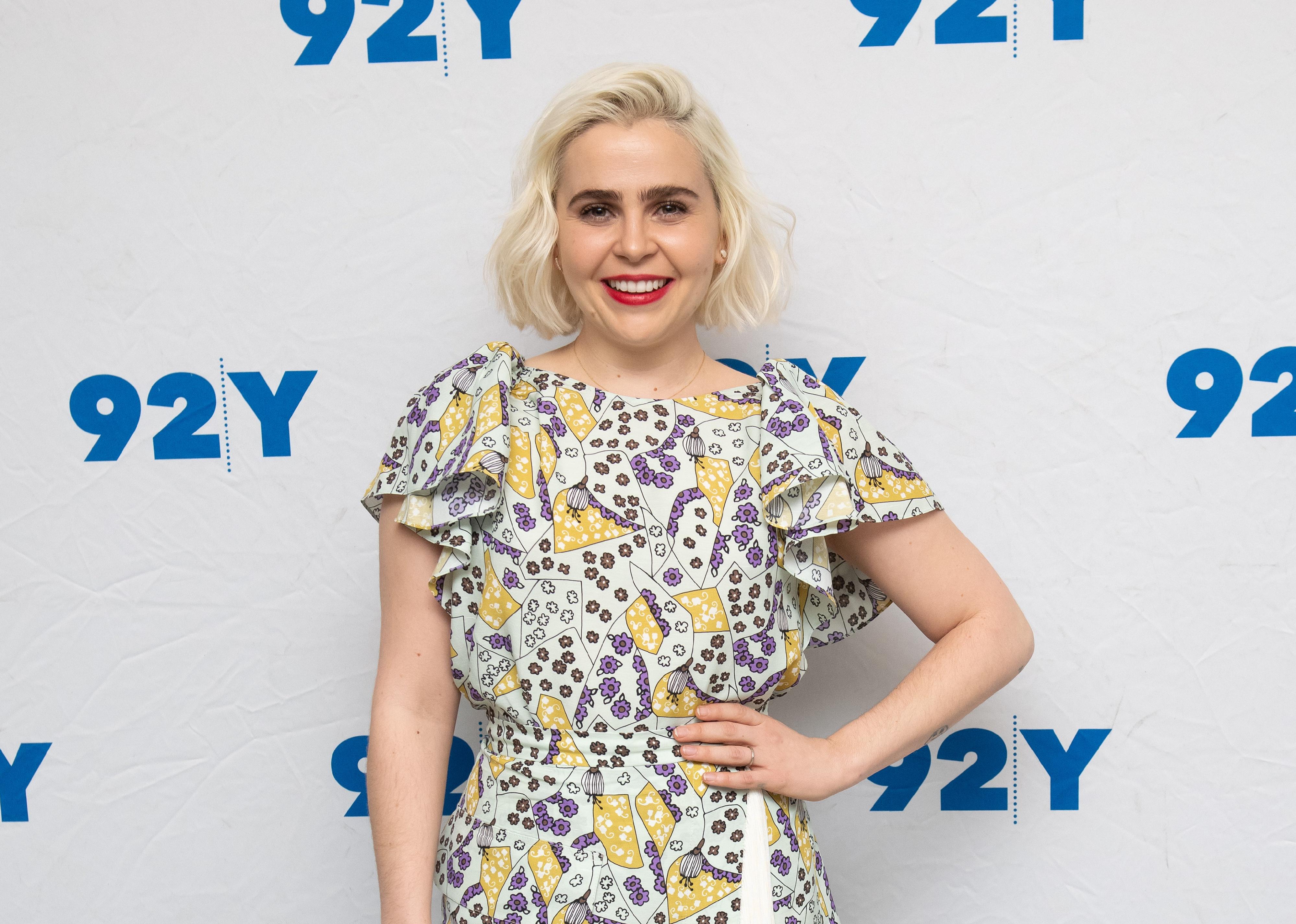 Mae Whitman visits 92Y.