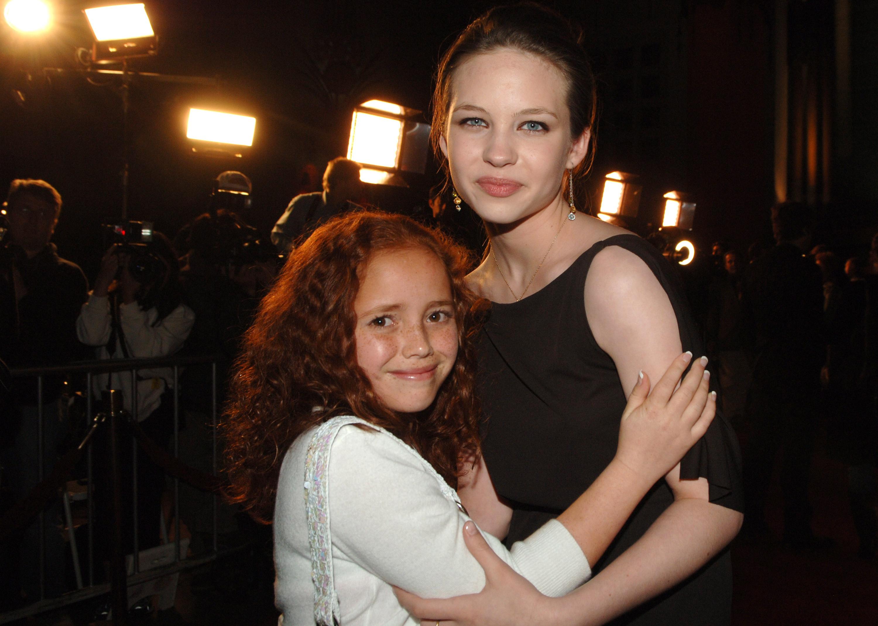 Jolean Wejbe and Daveigh Chase during HBO Original Series "Big Love" Premiere