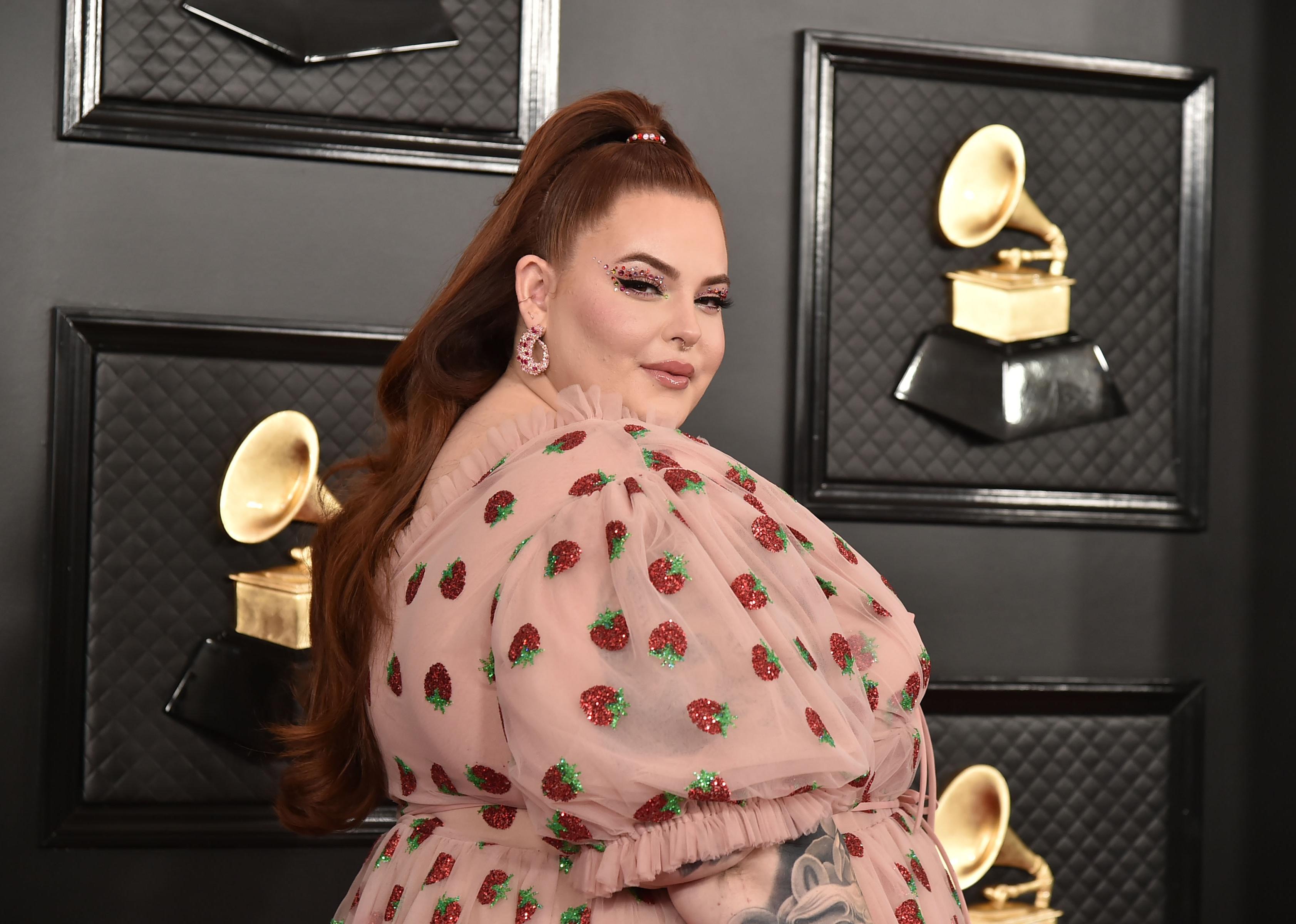Tess Holliday attends the 62nd Annual Grammy Awards.