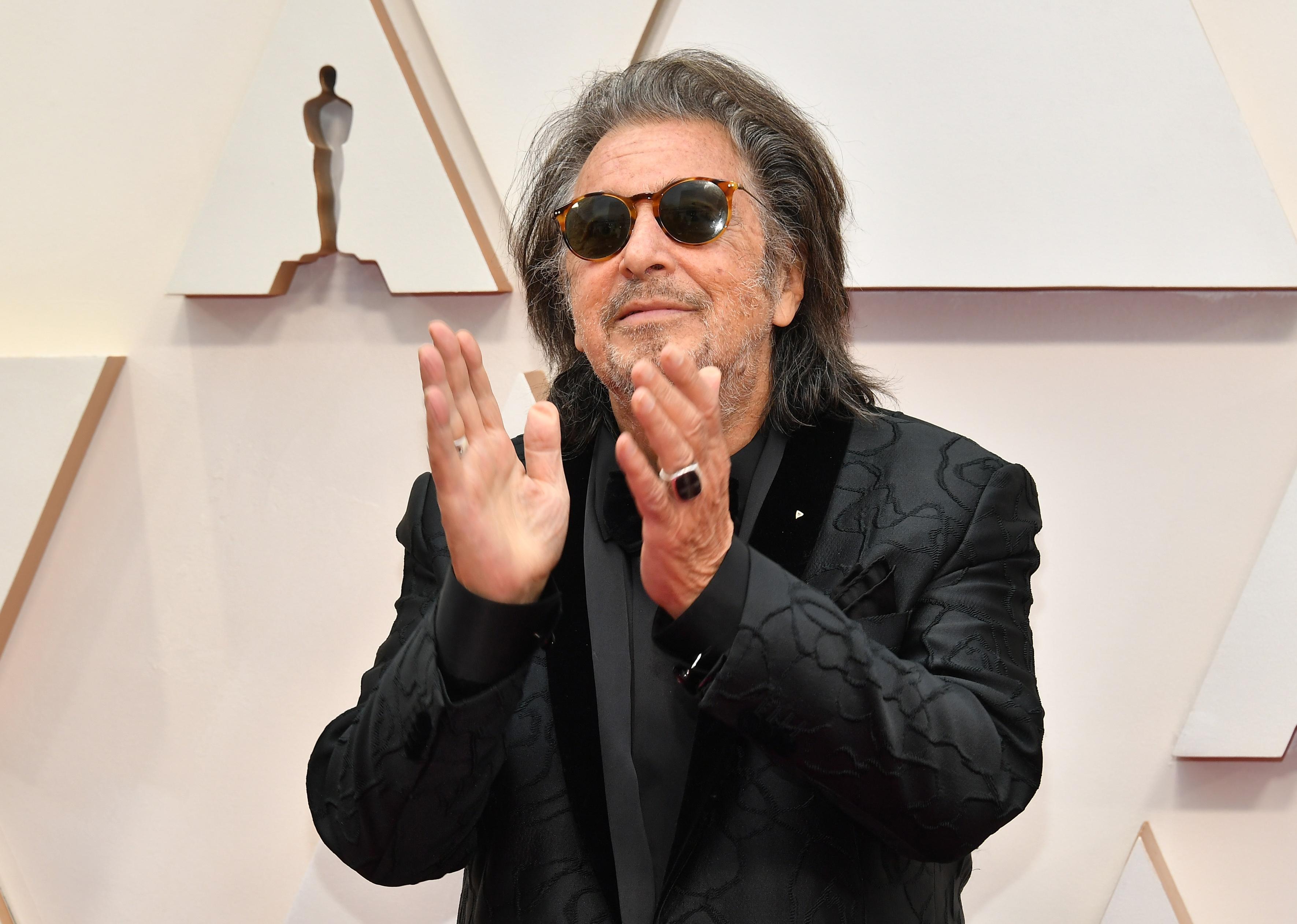 Al Pacino attends the 92nd Annual Academy Awards at Hollywood and Highland.