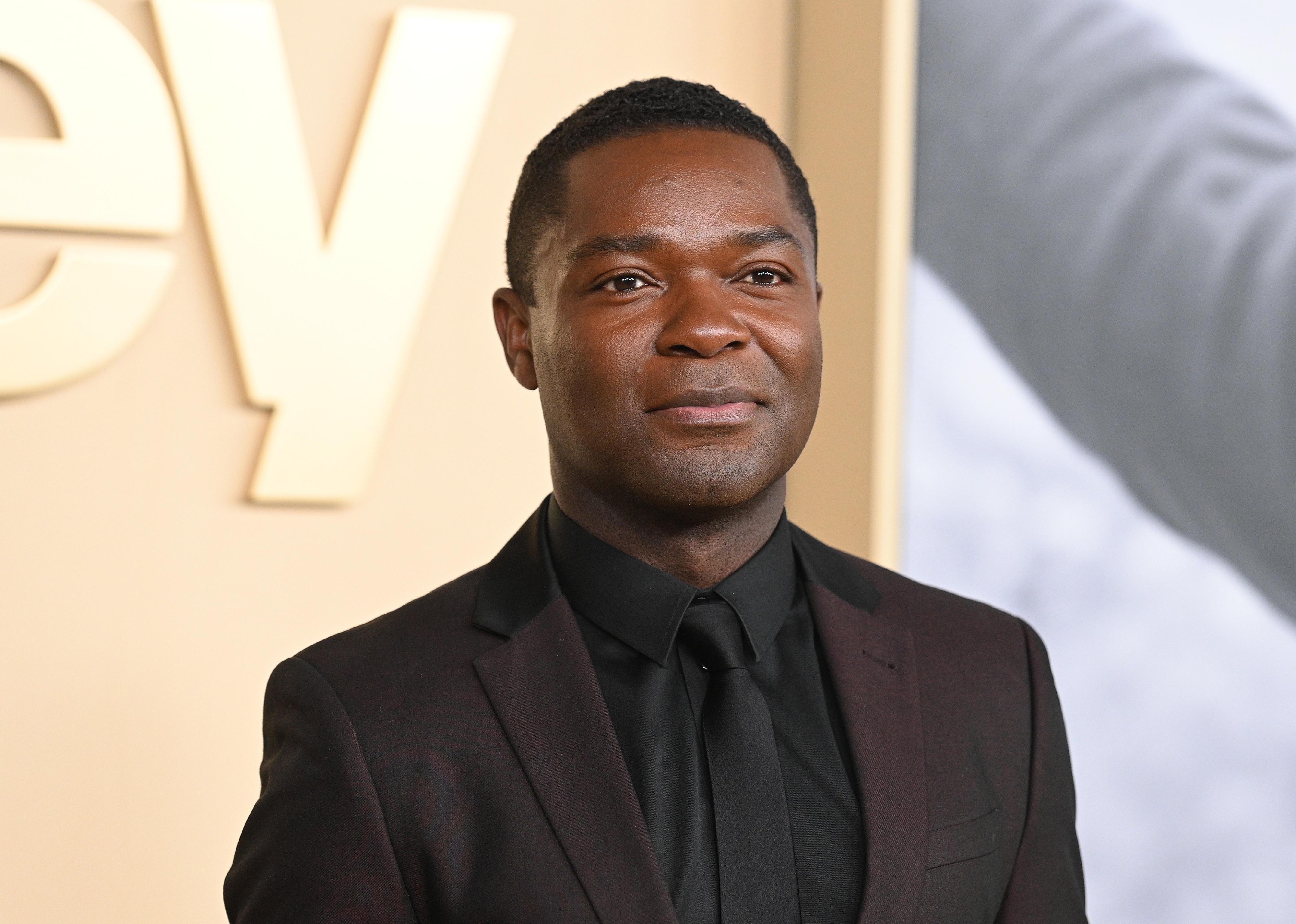 David Oyelowo at the premiere of "Sidney" held at the Academy Museum of Motion Pictures.