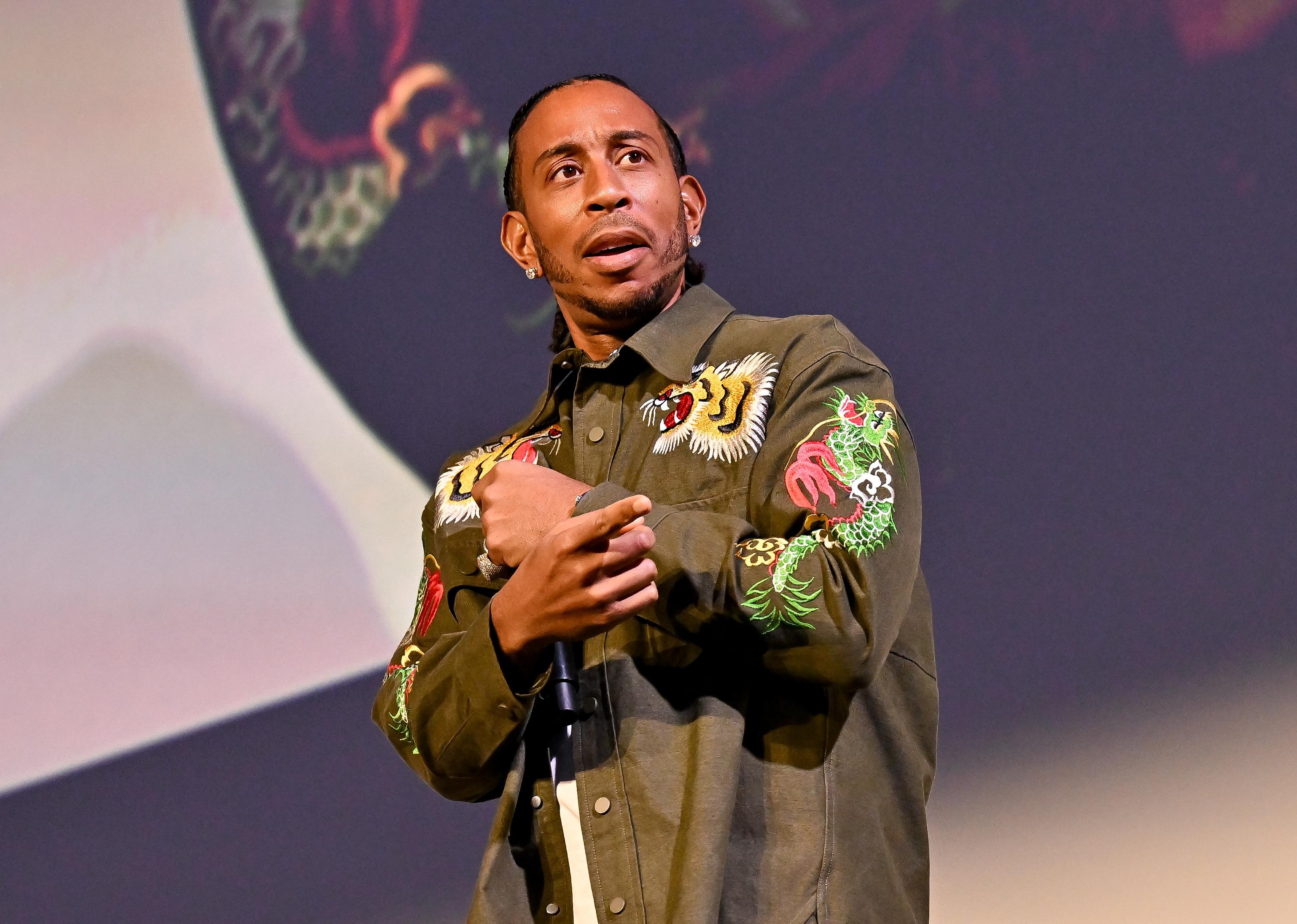 Ludacris at the "Fast X" Trailer Launch held at LA Live.