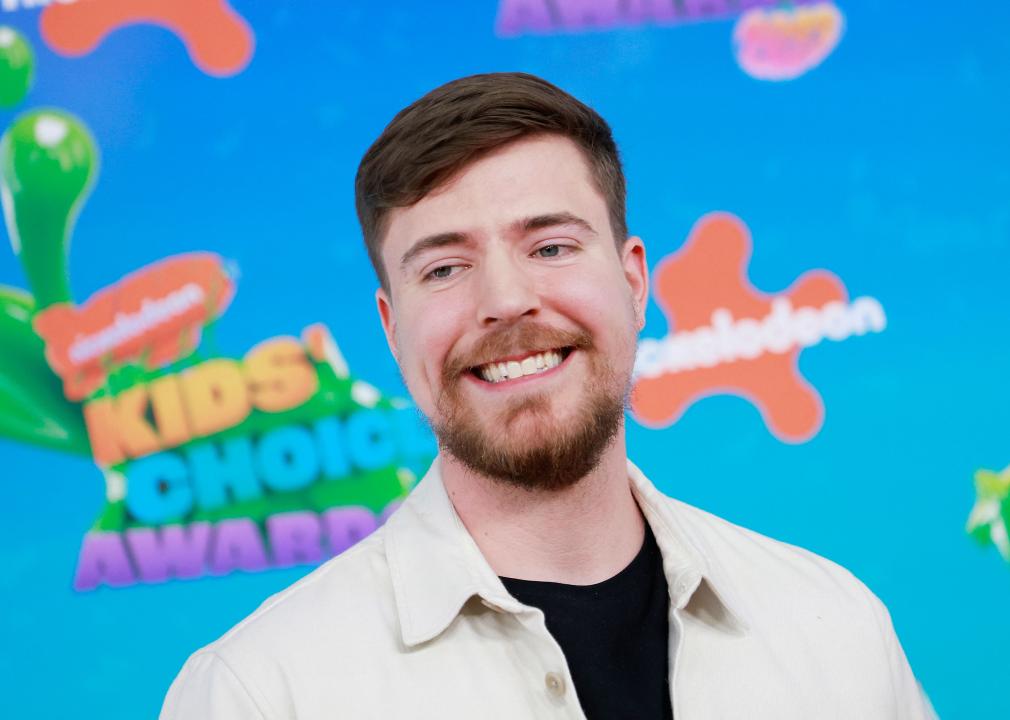 Jimmy Donaldson at the 36th Annual Nickelodeon Kids' Choice Awards.