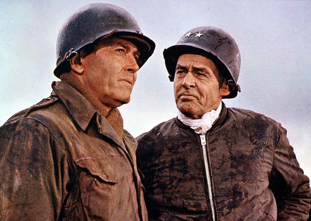 Henry Fonda in a scene from "Battle Of The Bulge"