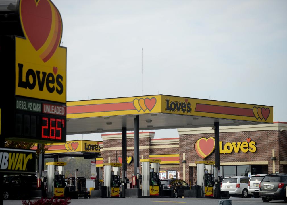 Love's Truck Stop in Shartlesville
