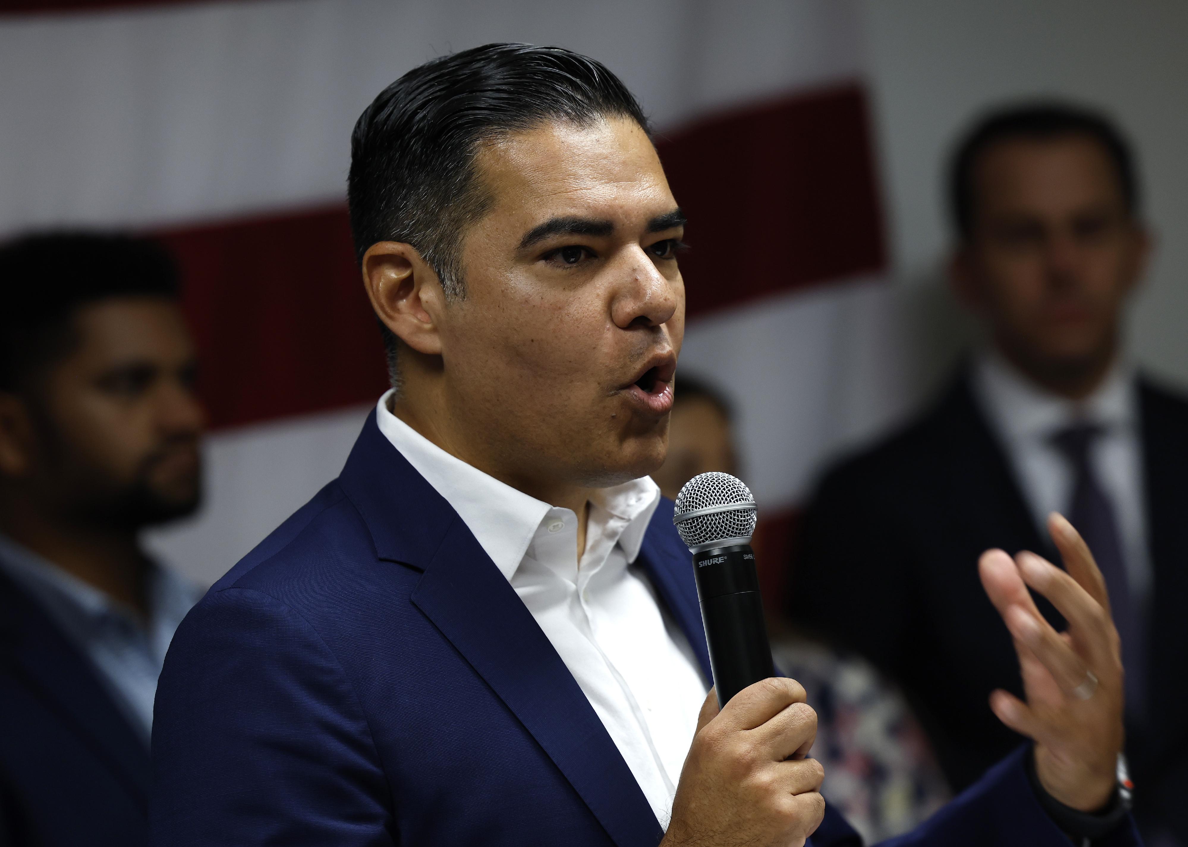 Robert Garcia at a Congressional Hispanic Caucus.