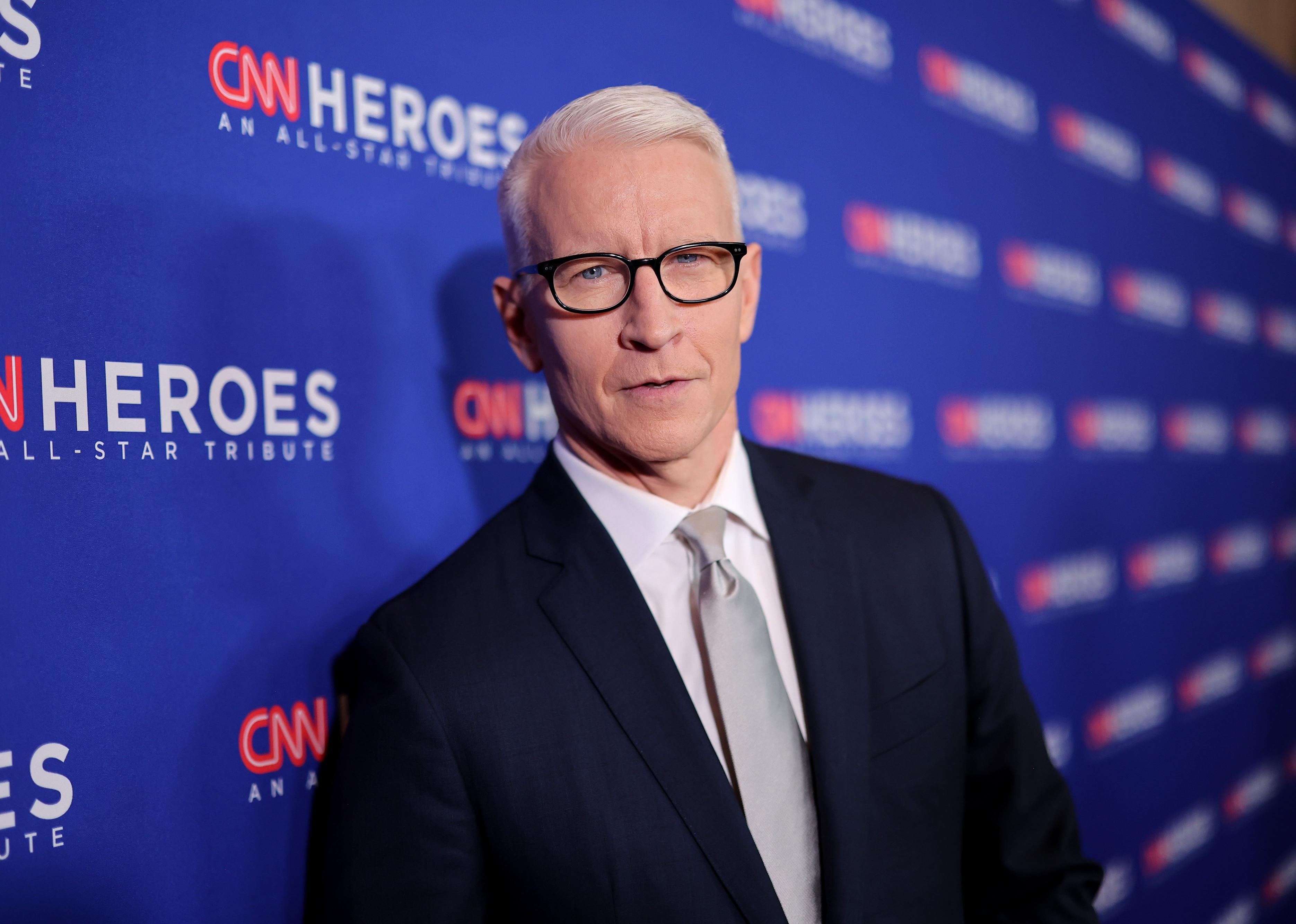 Anderson Cooper attends the 16th annual CNN Heroes: An All-Star Tribute.