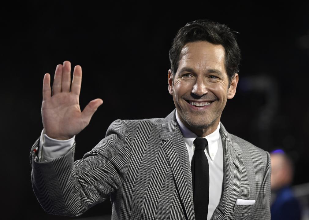 Paul Rudd attends the UK Gala Screening of Marvel's Ant-Man and the Wasp: Quantumania.