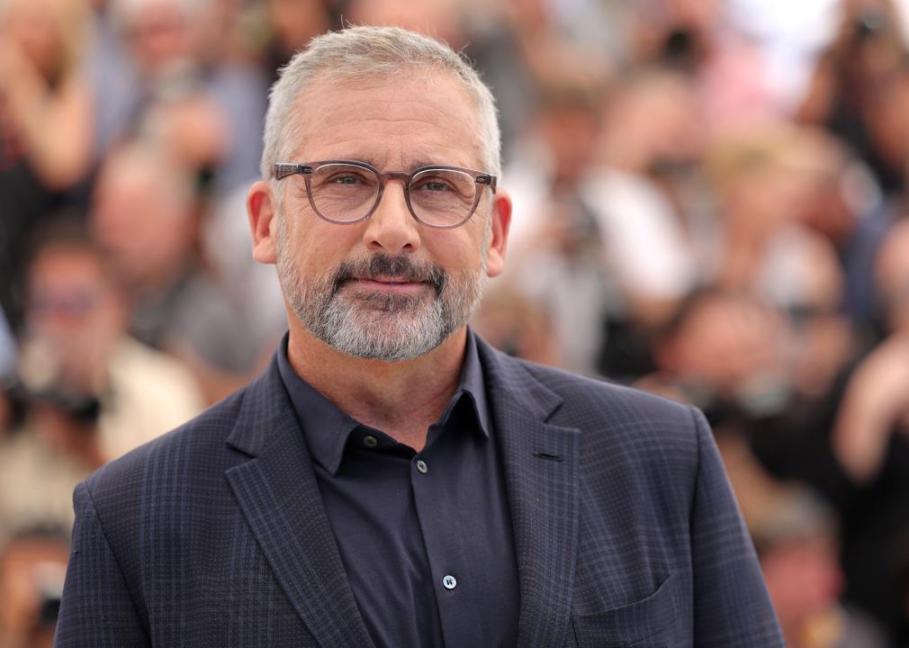 Steve Carrell attends the "Asteroid City" photocall at the 76th annual Cannes film festival.