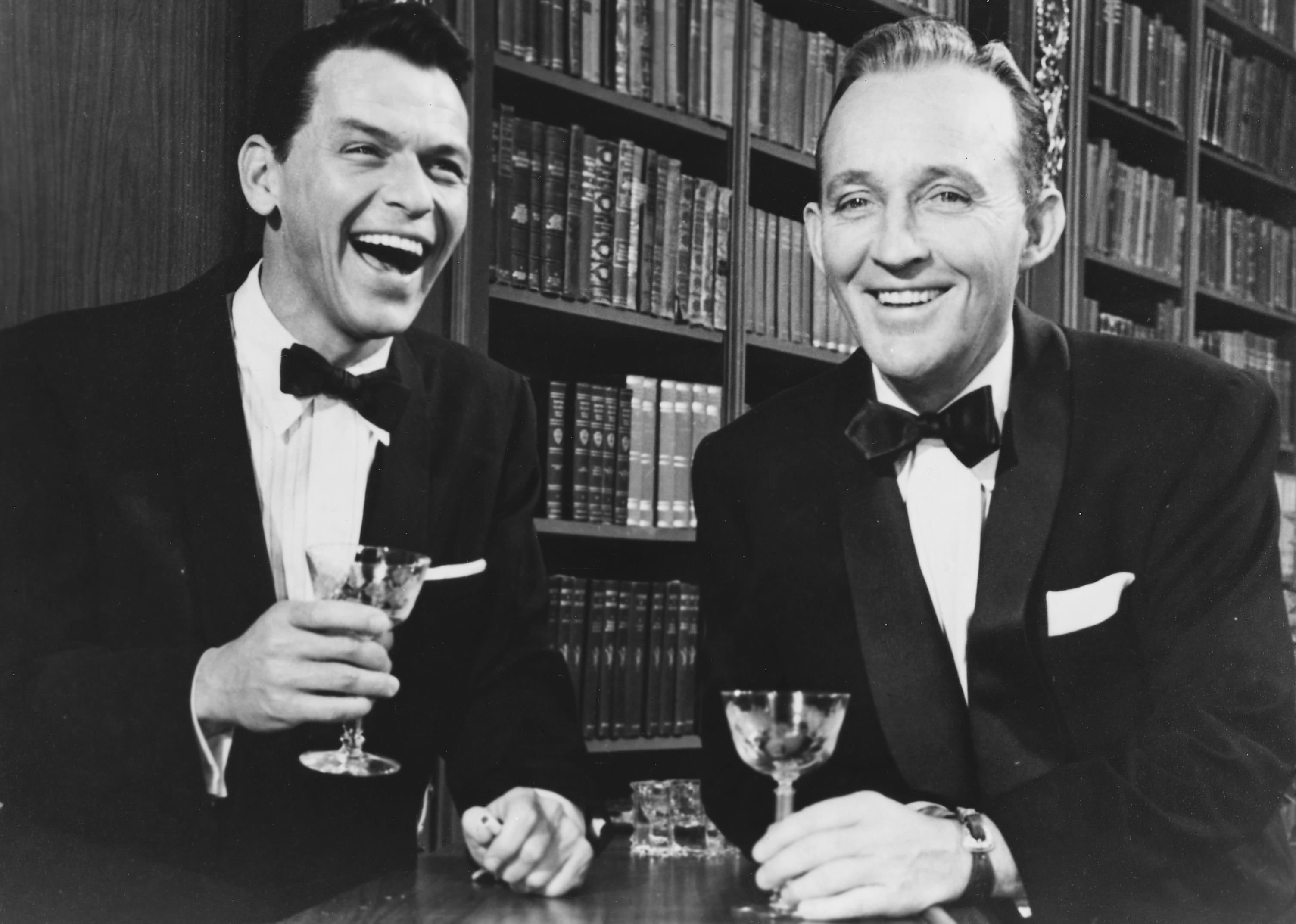 Frank Sinatra and Bing Crosby in 'High Society'.