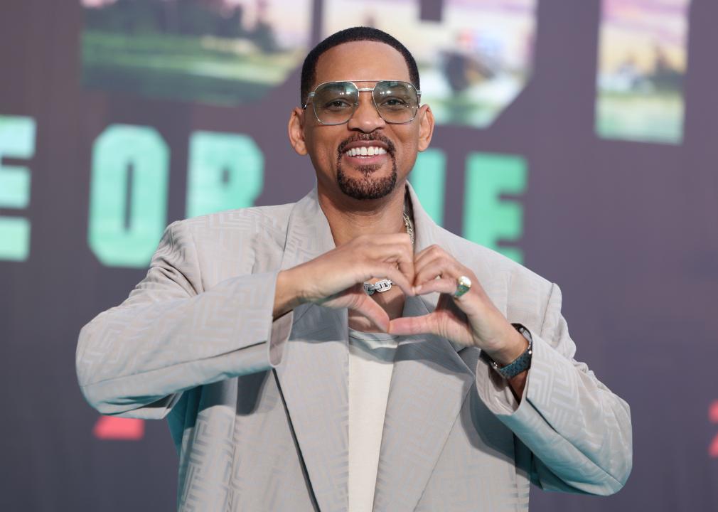 Will Smith at the European premiere of 'Bad Boys.'