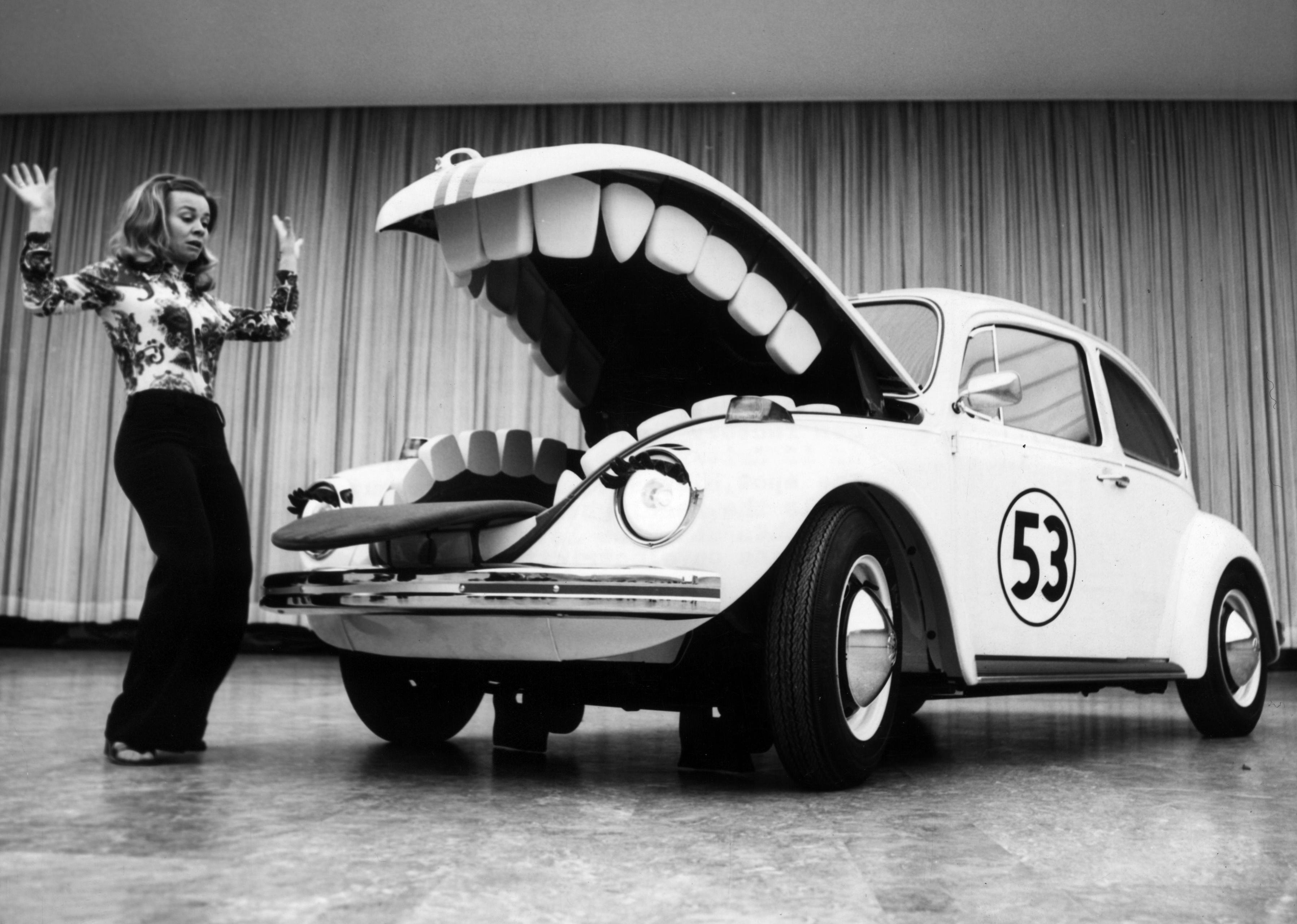 Herbie, the Volkswagen Beetle featured in the film 